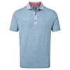 FootJoy Heather Pique with Prinstripe Trim