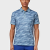 Callaway All Over Active Textured Print Polo