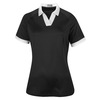 Callaway Textured Short Sleeve V-Placket Colourblock Polo