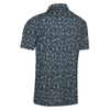CallawayAll Over Floral Outline Print Polo