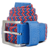 Footjoy Striped Braided Belt