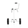 JuStar White manual 3-wheeled Trolley