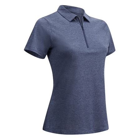 Callaway SS 1/4 ZIP Heather Polo