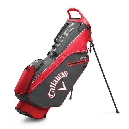 Callaway Zero Stand Bag Charcoal/Red