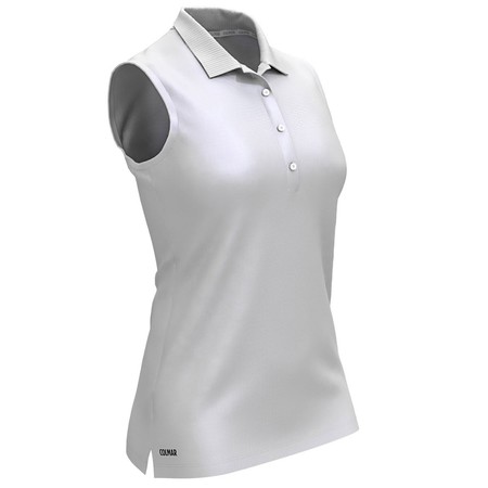 Colmar Women's Sleeveless Piqué Polo Shirt With UV Protection