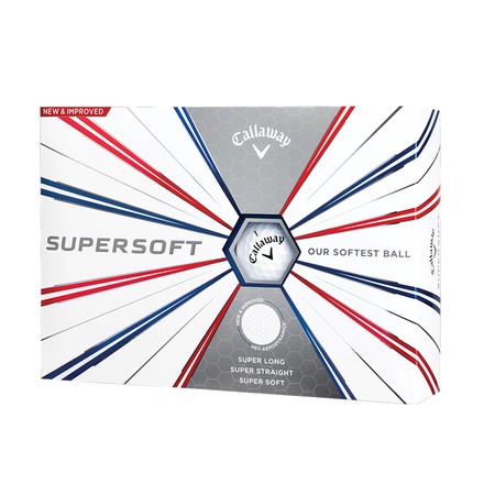 Callaway Supersoft 19 White Balls