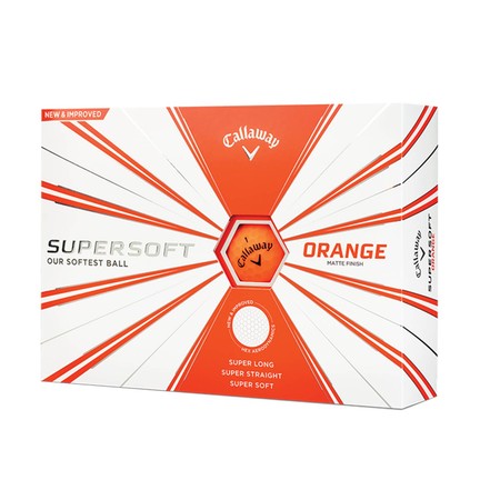Callaway Supersoft 19 Orange Balls