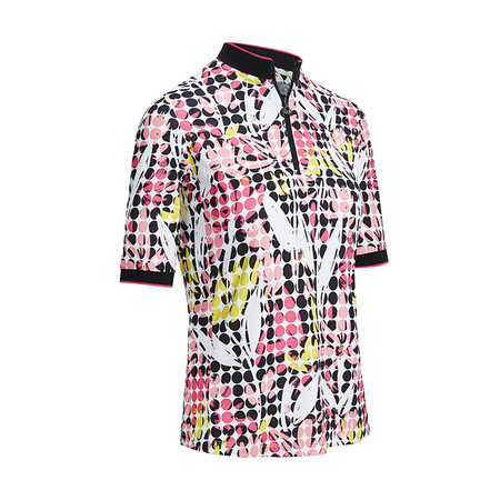 Callaway Abstract Printed Floral Top