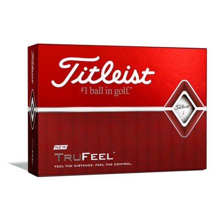 Titleist TruFeel White Balls 2020