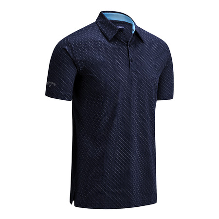 Callaway All Over Chev Print Polo