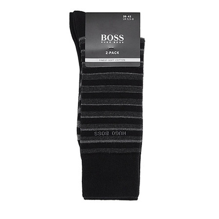 Hugo Boss 2Pack RS Stripe Sneaker Black