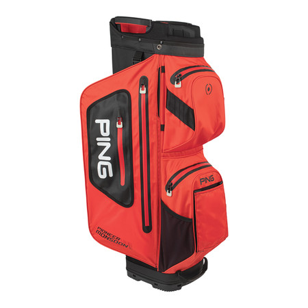 Ping Pioneer Monsoon Cart Bag Scarlet Black