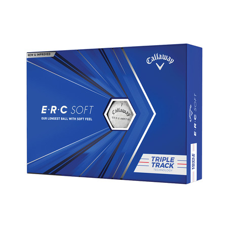 Callaway ERC Soft Triple Track Golf Balls White