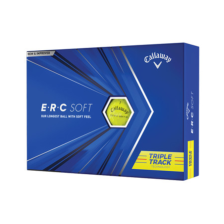 Callaway ERC Soft Triple Track Golf Balls Yellow