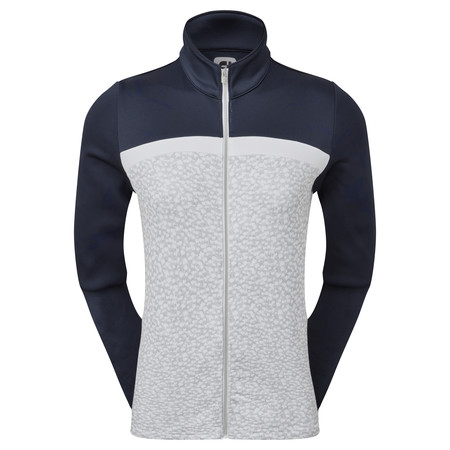 FootJoy Women’s Full-Zip Curved Colour Block Midlayer