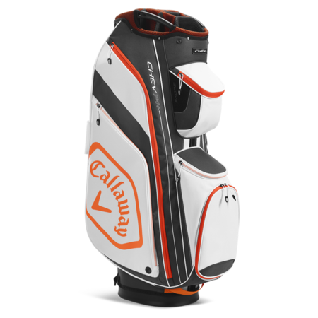 Callaway Chev 14+ Cart Bag White/Charcoal