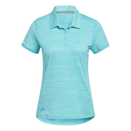 Adidas Space-Dyed Short Sleeve Polo Shirt