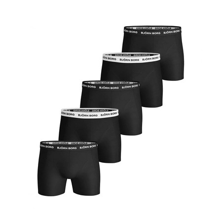 Björn Borg Solid Essential Shorts 5-Pack