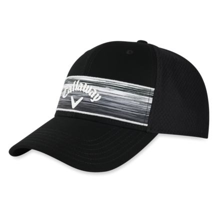 Callaway Stripe Mesh Black