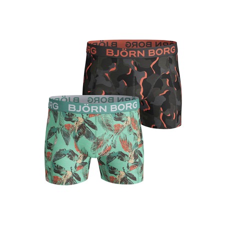 Bjorn Borg Shorts Vibrant Leaves & Super Shade Bold 2pack