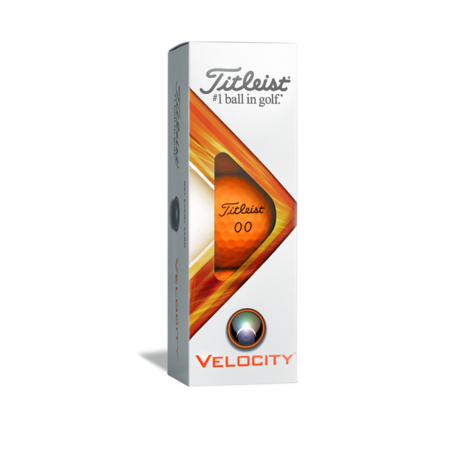 Titleist Velocity Matte Orange 2022 (3pcs)
