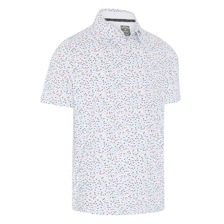 Callaway Confetti Print Polo