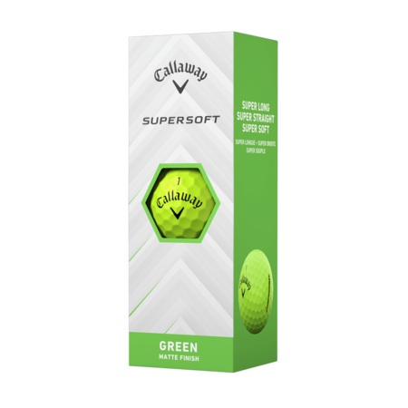Callaway Supersoft 25 Golf Balls (3pcs)