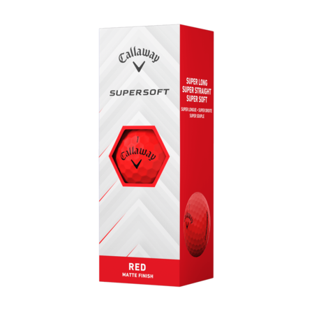 Callaway Supersoft 25 Golf Balls (3pcs)