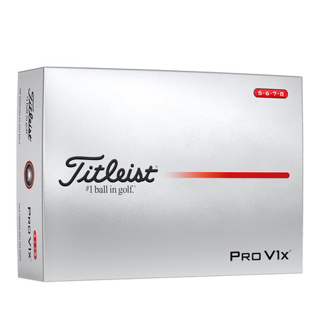 Titleist Pro V1X 2025 High Number
