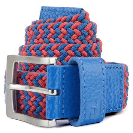 Footjoy Striped Braided Belt