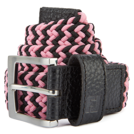 Footjoy Striped Braided Belt