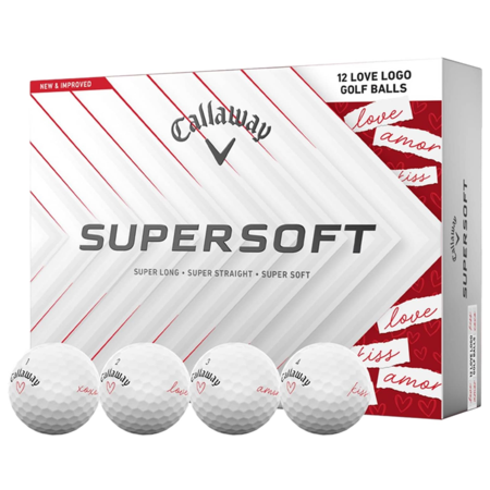 Callaway Limited Edition Supersoft Love Golf Balls