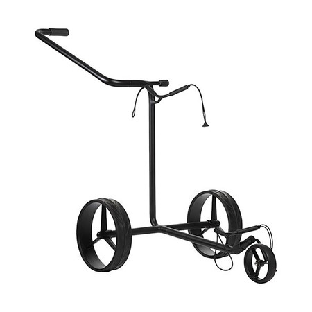 JuStar Black manual 3-wheeled Trolley