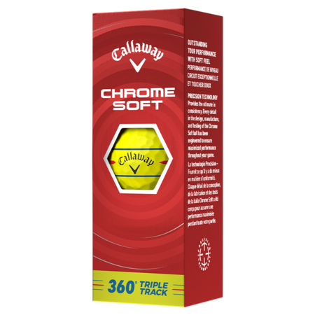 Callaway Chrome Soft (2026) 360 TripleTrack (3pcs)