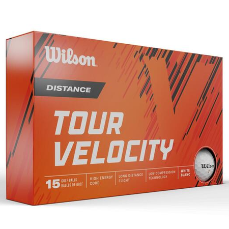 Wilson Tour Velocity Distance 15-Ball Pack